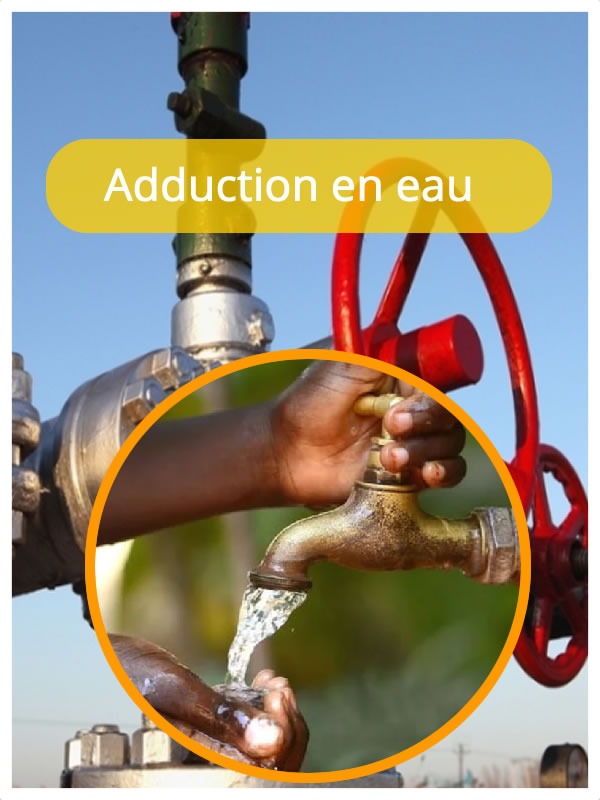adduction eau